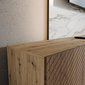 Frézovaný TV stolek KLER 300 cm - dub artisan/dub catania 05