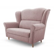 Elegantní dvoumístná pohovka Florine 3 - starorůžová Elegantní dvoumístná pohovka Florine 3 - starorůžová