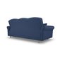Komfortní třímístná pohovka Florine - tmavě modrá