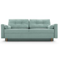 Prostorná třímístná pohovka Pastella 4 - mint Prostorná třímístná pohovka Pastella 4 - mint