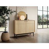 VÝPRODEJ - Komoda K104 Japandi - dub linea 04