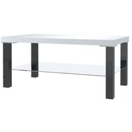 Moderní konferenční stolek Imperium - černá/bílá