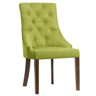 Stylová jídelní židle Madam Chesterfield - zelená