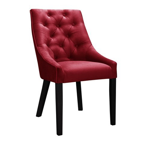 Elegantní židle Venmia Chesterfield - vínově červená 01