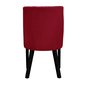 Elegantní židle Venmia Chesterfield - vínově červená 03