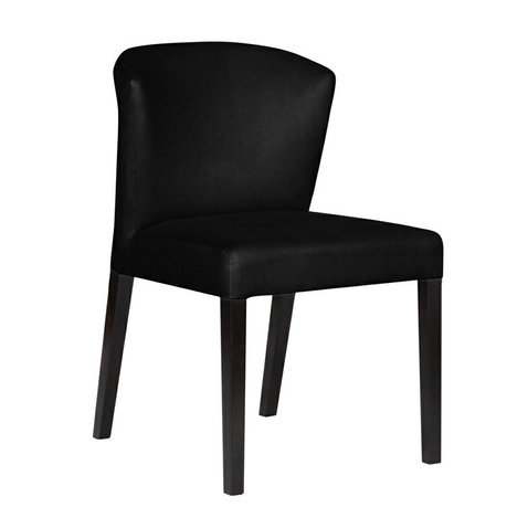 Moderní jídelní židle Comfort 4 - černá / wenge 01