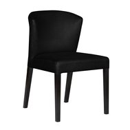 Moderní jídelní židle Comfort 4 - černá / wenge
