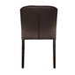 Čalouněná židle do jídelny Comfort 3 - tmavě hnědá / wenge 04