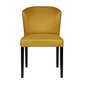 Čalouněná židle Comfort 1 - hořčicově žlutá / wenge 05