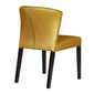 Čalouněná židle Comfort 1 - hořčicově žlutá / wenge 03