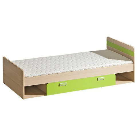 Jednolůžková postel s úložným prostorem Lorento - 01