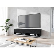 TV stolek Lowboard A 140 cm - černý grafit