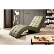 Moderní lenoška Laguna new - zelená khaki