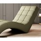 Moderní lenoška Laguna new - zelená khaki 03