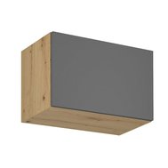 Horní výklopná skříňka Langen G60KN – tmavě šedá / dub artisan