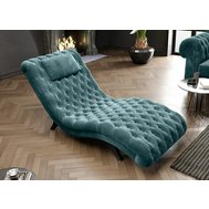 Relaxační lenoška Lord – čalouněná, s prošíváním 01