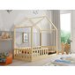 Dětská postel domeček Emily 1 - 90 x 180 cm - přírodní 01