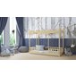 Masivní dětská postel Dragon 1 - 90 x 190 cm - přírodní borovice 01
