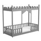 Masivní dětská postel Dragon 1 - 80 x 160 cm - šedá 03