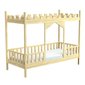 Dětská postel ve tvaru zámku Dragon 2 - 120 x 200 cm - přírodní borovice 03