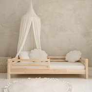 Dětská jednolůžková postel Basic Fello - 80 x 200 cm / přírodní