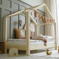 Dětská masivní postel Housebed klasik - 80 x 190 cm / přírodní 03