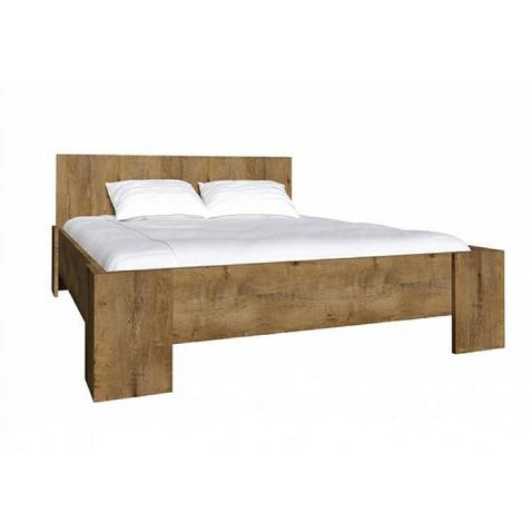 Manželská postel Montana 2 - 180 x 200 cm - dub lefkas 01