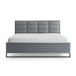 Dvoulůžková čalouněná postel Softloft v industriálním stylu - 160 x 200 cm 04