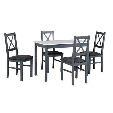 Moderní jídelní set z buku Max 2 – 4 židle a stůl 01