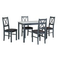 Moderní jídelní set z buku Max 2 – 4 židle a stůl 01