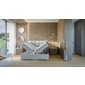 Manželská čalouněná postel Miracle s úložným prostorem - 180 x 200 cm - 02