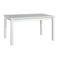 Moderní rozkládací jídelní stůl Modena 1 – 140 × 80 cm › 180 cm - bílá
