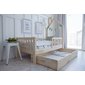 Masivní dětská postel Mali Plus mini domeček - 70 x 140 cm - přírodní borovice 05