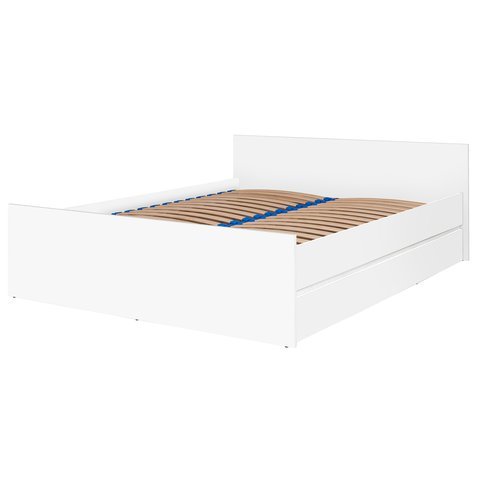 Dvoulůžková postel Cosmo C16 160 cm - bílá - 01