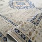 Vintage koberec Milas - modrý vzor / béžová - 200 x 290 cm - 04
