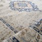 Vintage koberec Milas - modrý vzor / béžová - 200 x 290 cm - 06