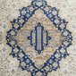 Vintage koberec Milas - modrý vzor / béžová - 200 x 290 cm - 07