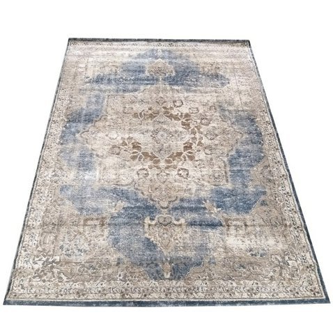 Designový koberec Milas - modro-béžová - 200 x 290 cm - 01