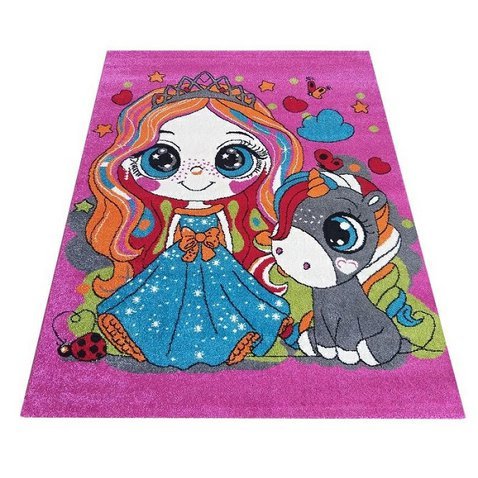 Dětský kusový koberec Mondo princezna - 160 x 220 cm - 01