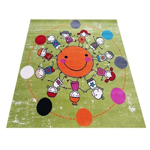 Velký dětský koberec Mondo sluníčko - 400 x 400 cm - 01