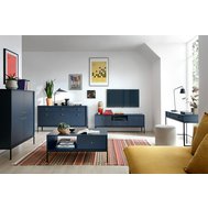 Moderní sestava do obývacího pokoje Mono - tmavě modrá