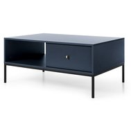 Moderní konferenční stolek Mono - tmavě modrá