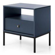 Noční stolek Mono - tmavě modrá
