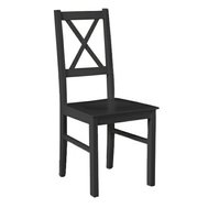 Stylová jídelní židle Nilo 10  D - černá