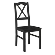 Stylová jídelní židle Nilo 11 D - černá