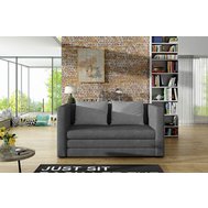 Rozkládací sofa Neva - tmavě šedá / světle šedá