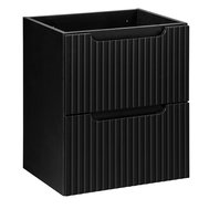 Koupelnová skříňka pod umyvadlo se šuplíky Nova black 50 - černý mat
