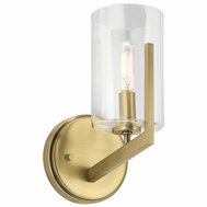 Nástěnná lampa Nye - mosaz 01