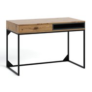 Stylový psací stůl Olier - dub artisan / černá
