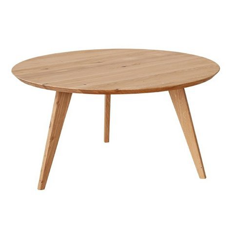Dubový konferenční stolek Orbetello 2 - 90 cm - 01